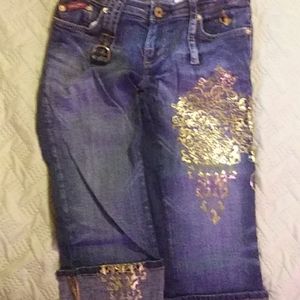Baby Phat Jean Logo Capris Size 1